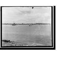 Historic Print, Portland, Maine, from House Island, 16" x 20"