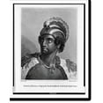 thumbnail image 1 of Historic Print, Portrait of Kaneena, a chief of the Sandwich Islands in the North Pacific Ocean.drawn by J. Webber ; engrav'd by A.W. Warren., 16" x 20", 1 of 3