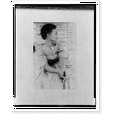 thumbnail image 1 of Historic Print, [Portrait of Eartha Kitt] - 2, 18" x 24", 1 of 3