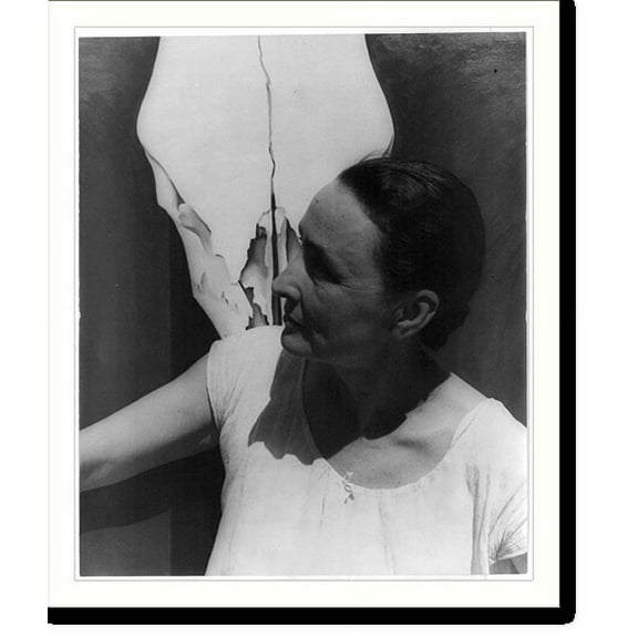 Historic Print, [Portrait of Georgia O'Keeffe, New York], 16" x 20"