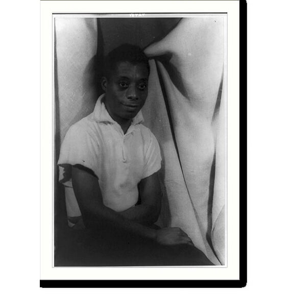 Historic Print, [Portrait of James Baldwin], 18" x 24"