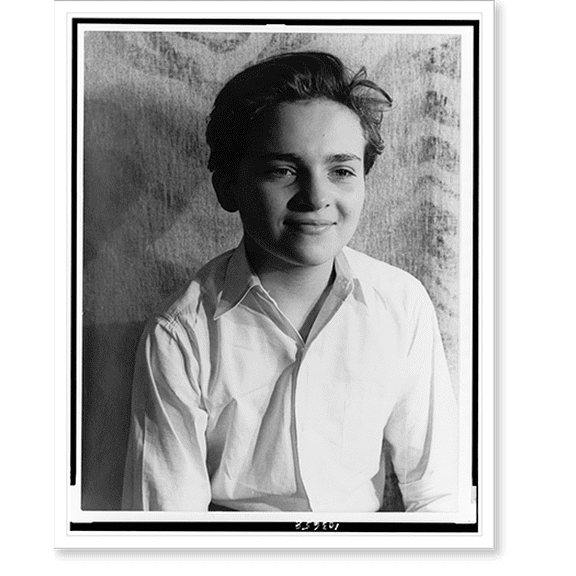Historic Print, [Portrait of Sidney Lumet, as Johnnie in My heart's in the Highlands"]", 16" x 20"