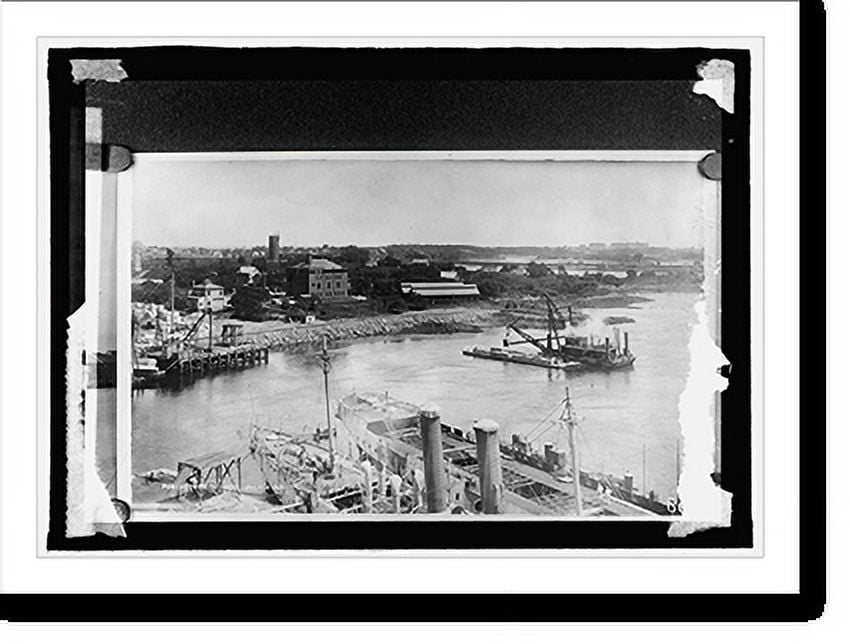 Historic Print, Portsmouth, N.H. Navy Yard 3, 16" x 20"