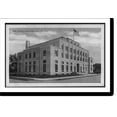 Historic Print, Post Office, Alexandria, La., 16" x 20"
