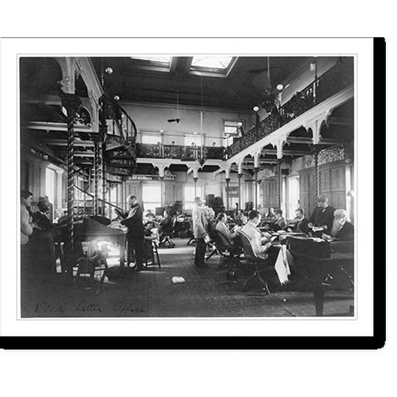 Historic Print, Post Office Dept. - Dead Letter Office, 16" x 20"