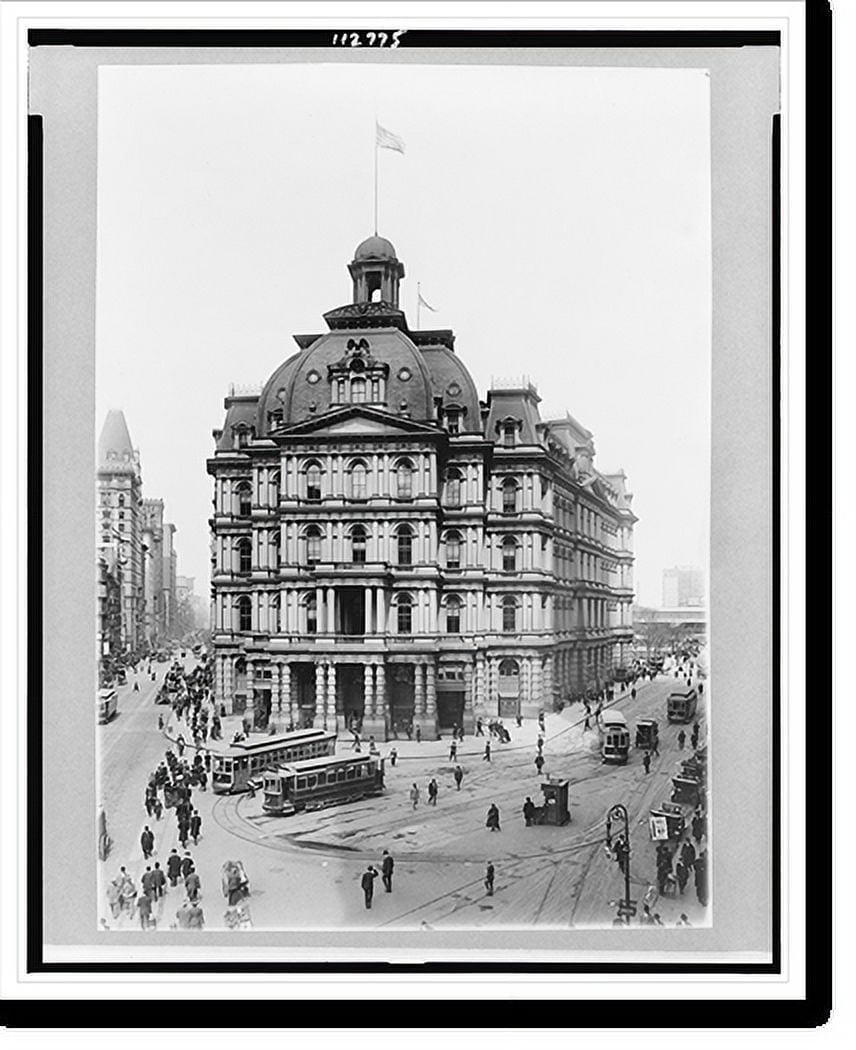 Historic Print, [Post Office, New York City], 16" x 20"