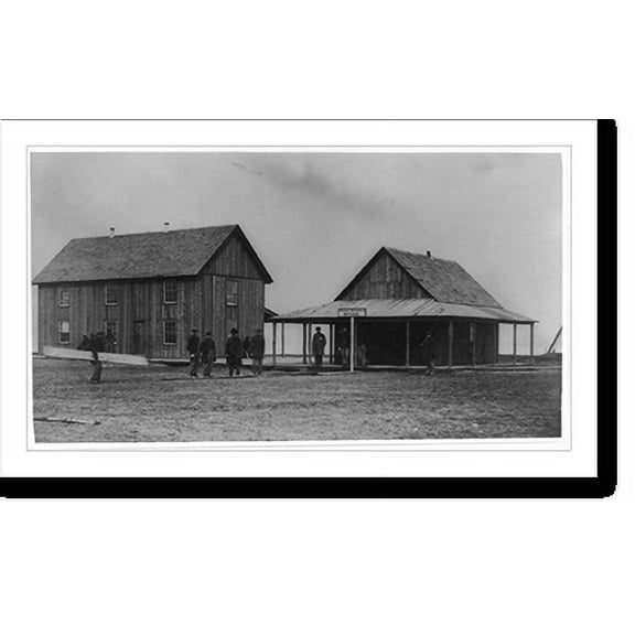 Historic Print, Post office, City Point, 18" x 24"