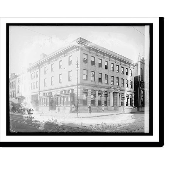 Historic Print, Potomac Savings Bank, 16" x 20"