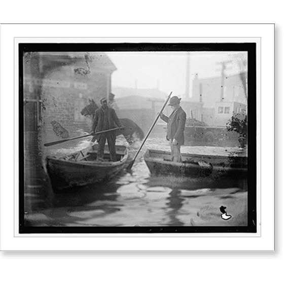 Historic Print, Potomac flood - 2, 16" x 20"