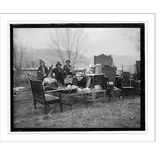 Historic Print, Potomac flood - 3, 18" x 24"