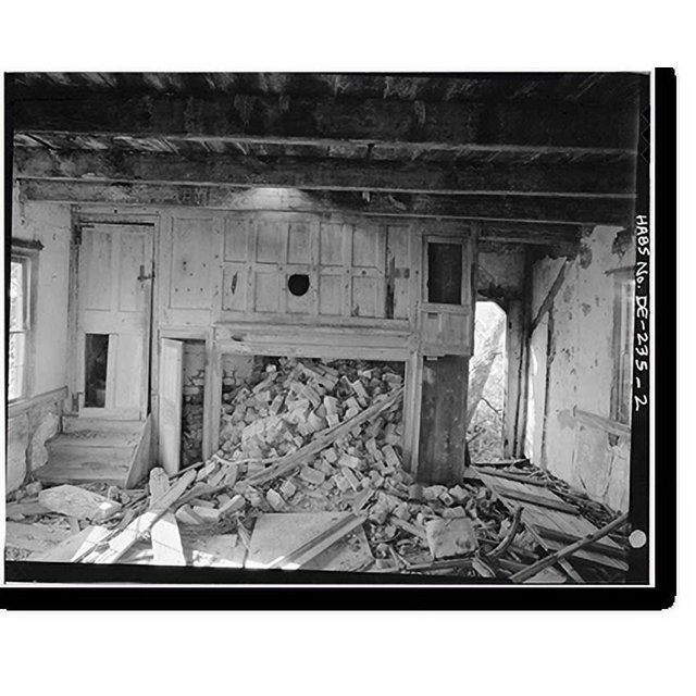 Historic Print, Potter Mansion, Routes 201 & 202 vicinity, Milford