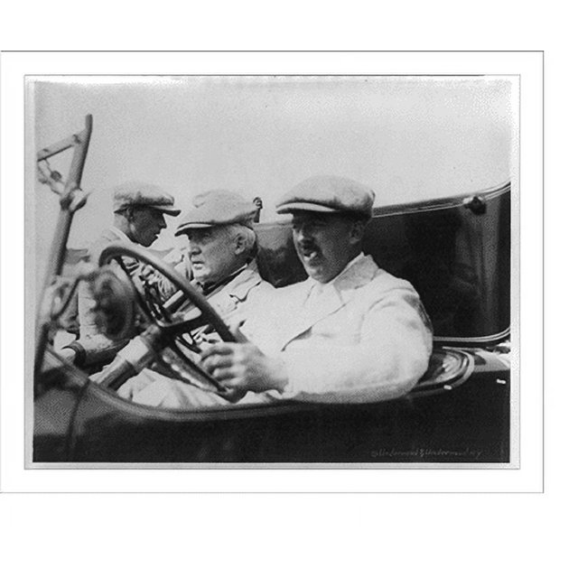 Historic Print, President Harding and Edward Beale McLean [in