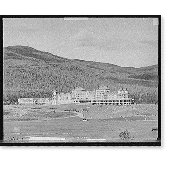 Historic Print, Presidential Range from Maine Central R.R., White Mountains, N.H. - 4, 16" x 20"
