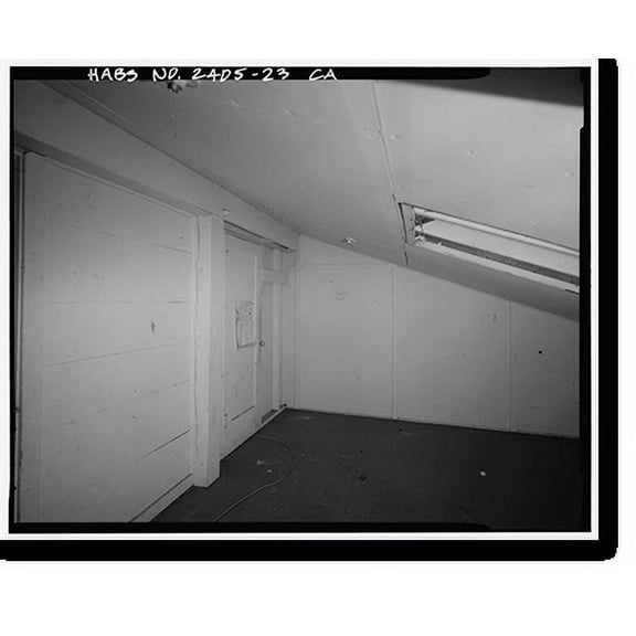 Historic Print, Presidio of San Francisco, Cavalry Stables, Cowles Street, between Lincoln Boulevard & McDowel, San Francisco, San Francisco County, CA - 23, 16" x 20"