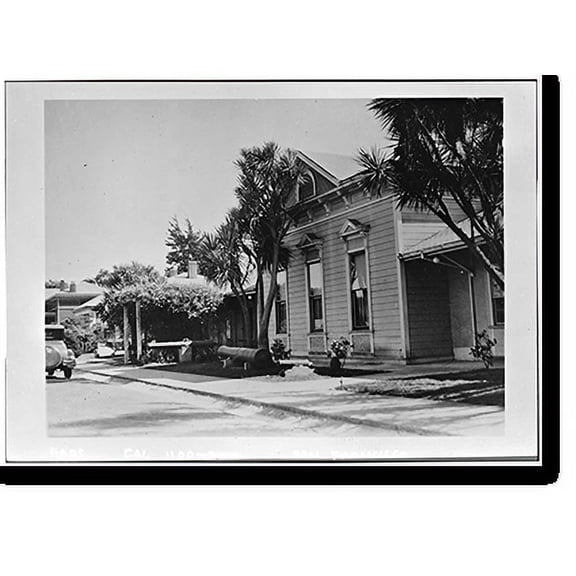 Historic Print, Presidio of San Francisco, Commandancia, Moraga Avenue, San Francisco, San Francisco County, CA - 2, 18" x 24"