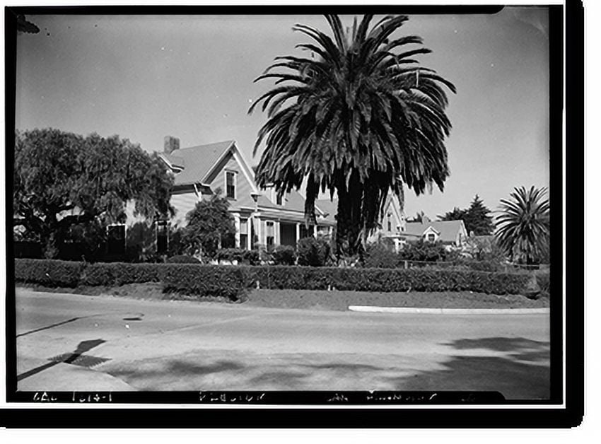 Historic Print, Presidio of San Francisco, Officers' Quarters, Funston
