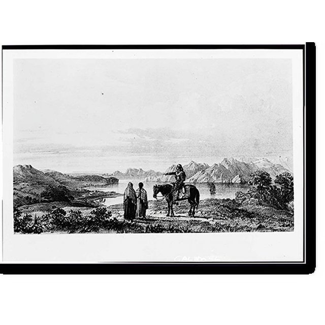 Historic Print, Presidio of San Francisco, U.S. 101 & I480, San
