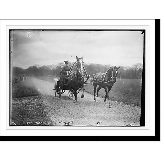 Historic Print, Prestashka of W. Winans, 16" x 20"