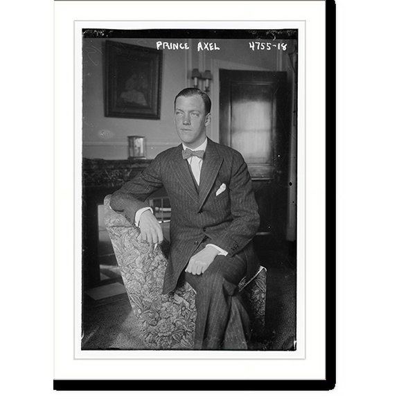 Historic Print, Prince Axel - 4, 18" x 24"