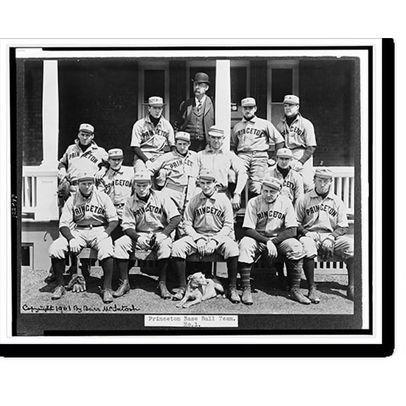 Historic Print, Princeton Baseball Team, 16" x 20"