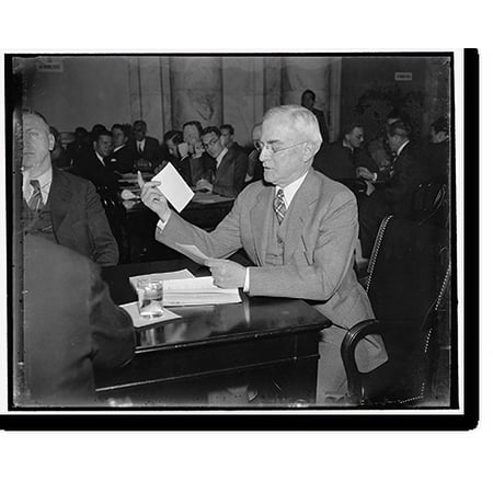 Historic Print, Princeton professor criticises Supreme Court. Washington, D.C., March 17. Professor Edward S., 16" x 20"