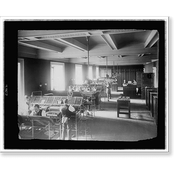 Historic Print, Printing Office, 16" x 20"