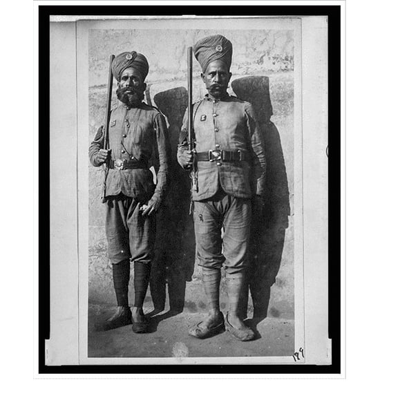 Historic Print, Prison guard, 18" x 24"