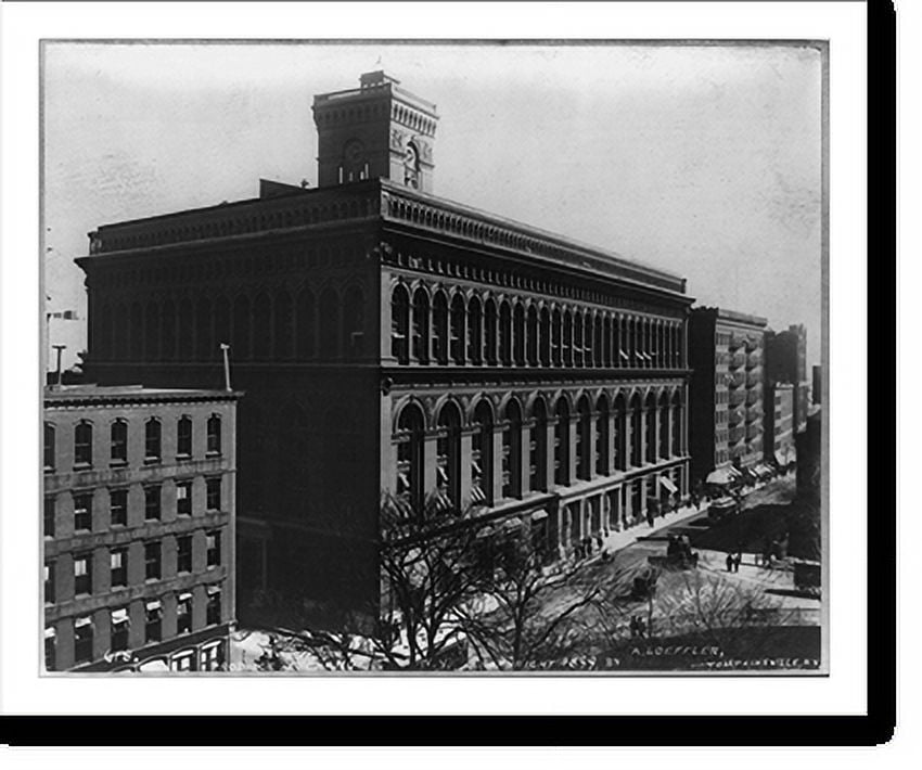 Historic Print, Produce Exchange, New York City, 16" x 20"