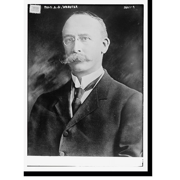 Historic Print, Prof. A.G. Webster, 16" x 20"
