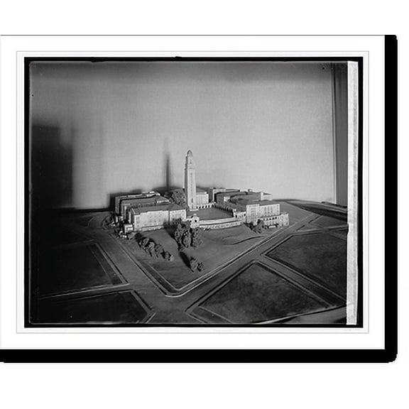 Historic Print, Proposed Masonic Temple, 16" x 20"