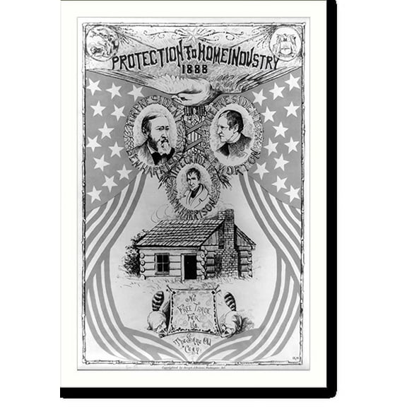 Historic Print, Protection to home industry, 18" x 24"
