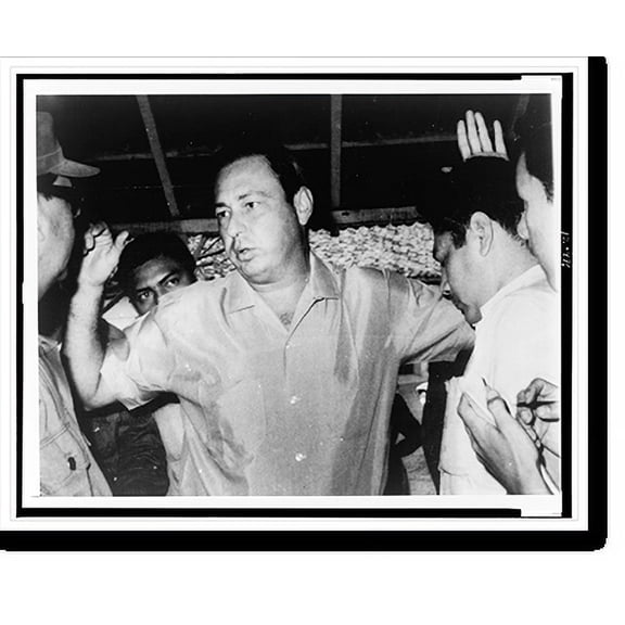 Historic Print, Publisher arrested in Managua, 18" x 24"