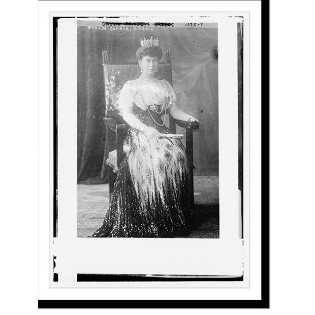 Historic Print, Queen Sophia, Greece, 16" x 20"