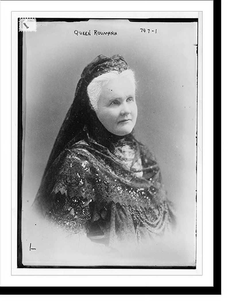 Historic Print, Queen of Roumania, 18