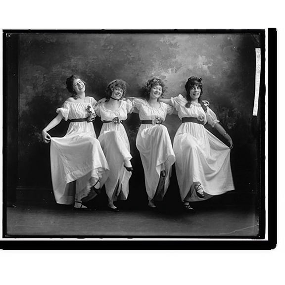 Historic Print, RADIUM DANCE GROUP, 18" x 24"