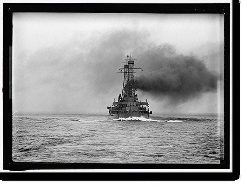 Historic Print, RHODE ISLAND, U.S.S., 16" x 20"