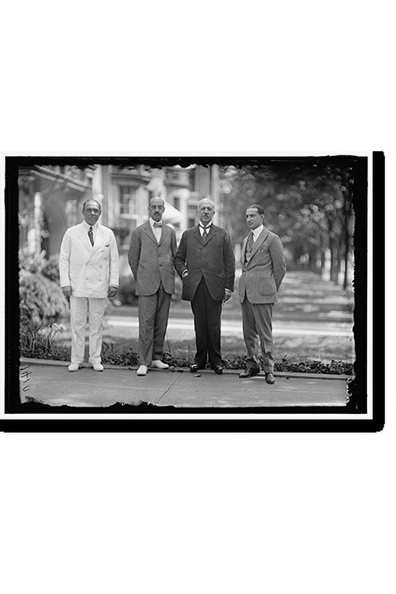 Historic Print, ROUSSOS, GEORGES. E.E. AND M.P. FROM GREECE. 2ND FROM RIGHT, 18" x 24"