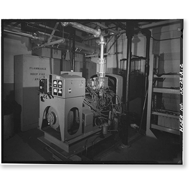 Historic Print, Rabbit Creek White Alice Site, Radio Relay Station