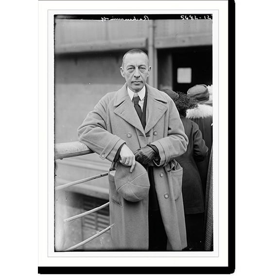Historic Print, Rachmaninoff - 10, 18" x 24"