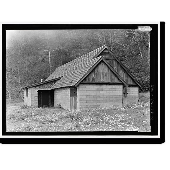 Historic Print, Radar Station B-71, Operations Building, Coastal Drive, Klamath vicinity, Del Norte County, CA - 3, 16" x 20"