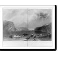 Historic Print, Rafts descending the river, 16" x 20"