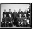 thumbnail image 1 of Historic Print, Railroad Labor Board Seated, l to r: A.C. Wharton; G.W.W. Hagner; J. James Forrestor and Harry T. Hunt. Standing, Horace Baker; Albert Phillips; R.M. Barton, Chairman; W…16" x 20", 1 of 3