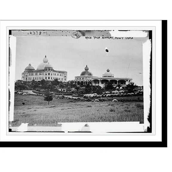 Historic Print, Raja Yoga Academy, Point Loma, 16" x 20"