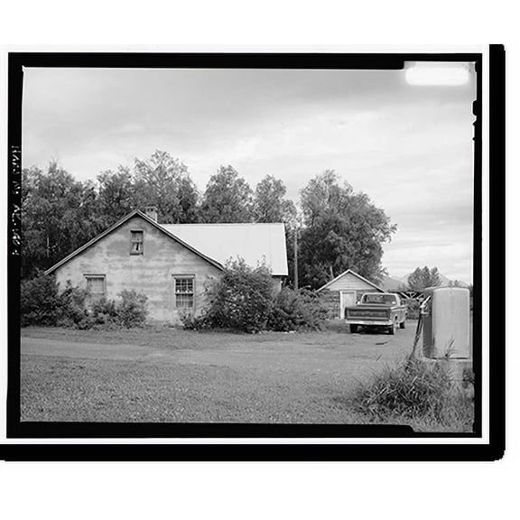 Historic Print, Rebarchek Farm, Rebarcheck Road, Palmer vicinity, Matanuska-Susitna Borough, AK, 16" x 20"