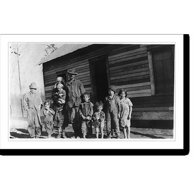 Historic Print, [Red Cross relief, drought of 193031 Typical drought