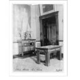 Historic Print, Red Room of the White House [corner], 16" x 20