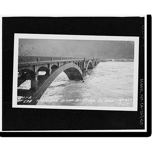 Historic Print, Redwood National & State Parks Roads, California coast