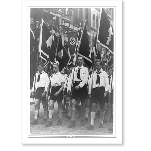 Historic Print, Reichsparteitag in Nuremberg, Germany 2, 16" x 20