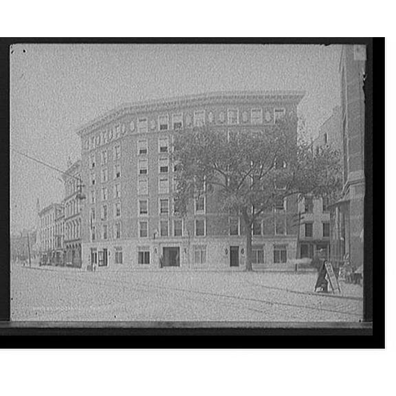 Historic Print, Rensselaer Hotel, Troy, N.Y., 16" x 20"