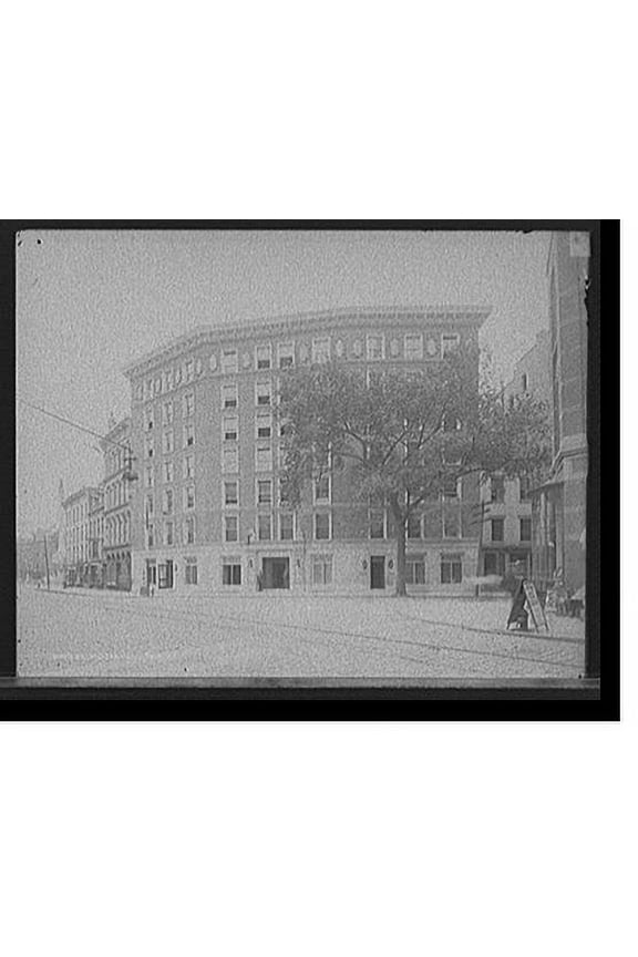 Historic Print, Rensselaer Hotel, Troy, N.Y., 16" x 20"